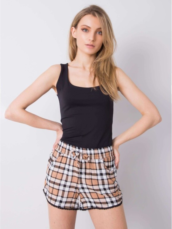 Šortai-D73770M61531KB- rudi 2