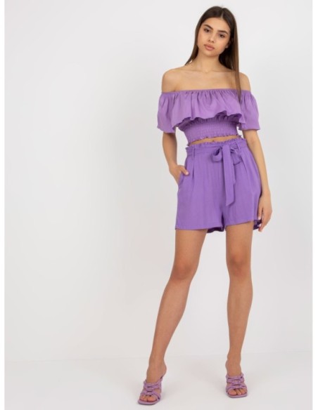 Šortai-D73760R62159KA-violetiniai