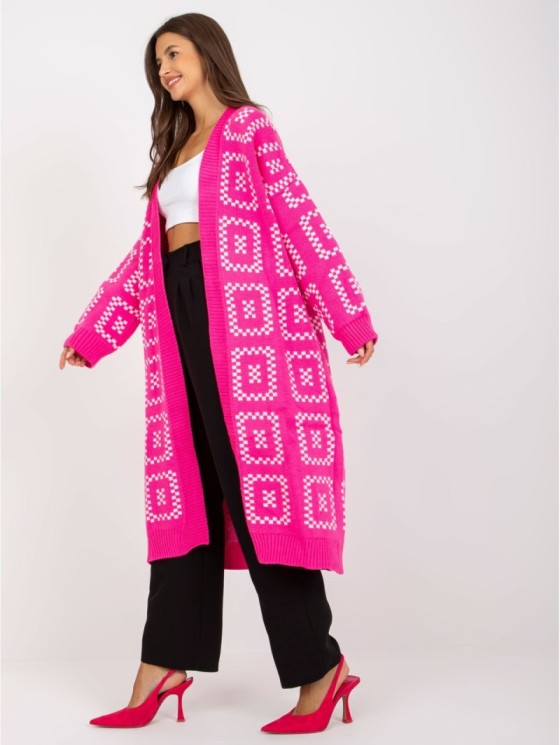 Megztinis-LC-SW-0296.08P-fluo rožinis 2