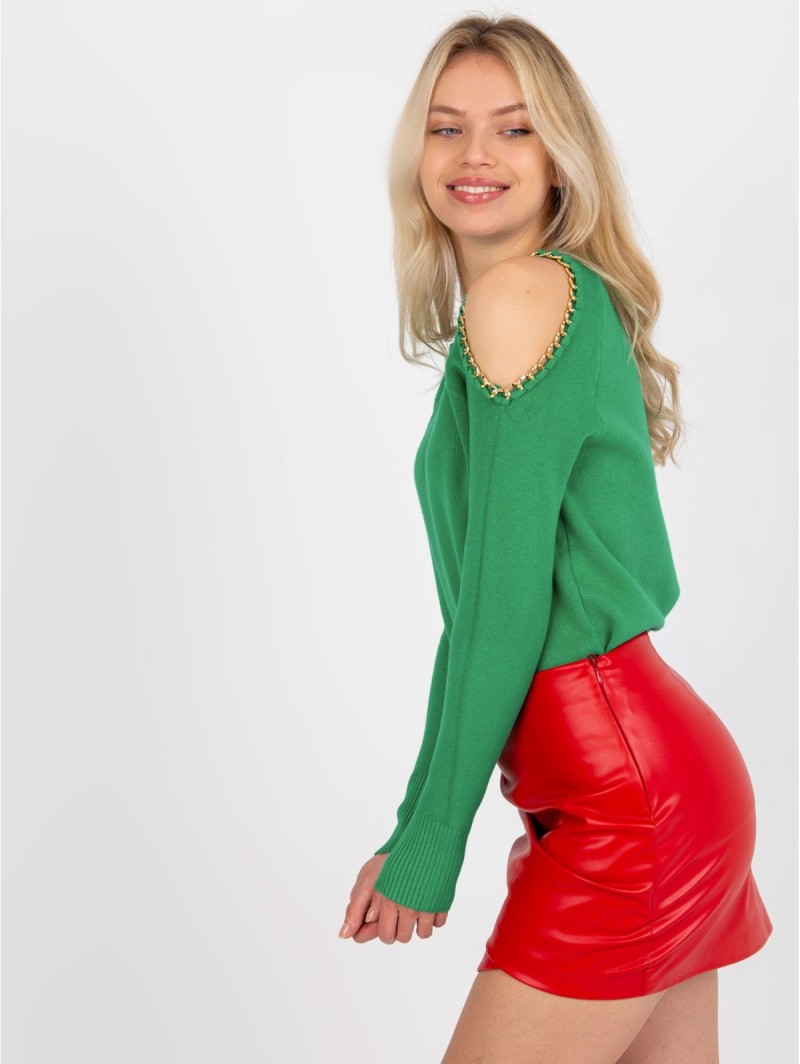Megztinis-EM-SW-J51835.60P-žalias
