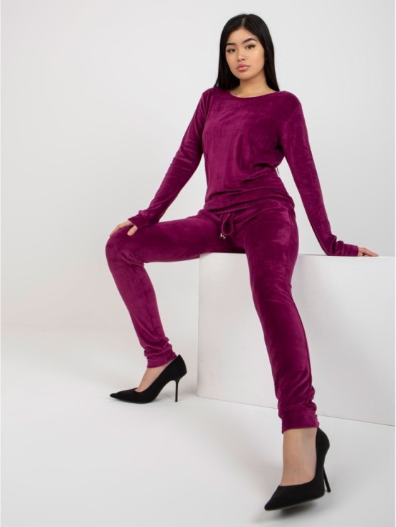 Laisvalaikio kostiumas-RV-KMPL-6083.05-violetinis 2