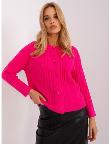 Megztinis-AT-SW-2346-2.99P-tamsiai rožinis