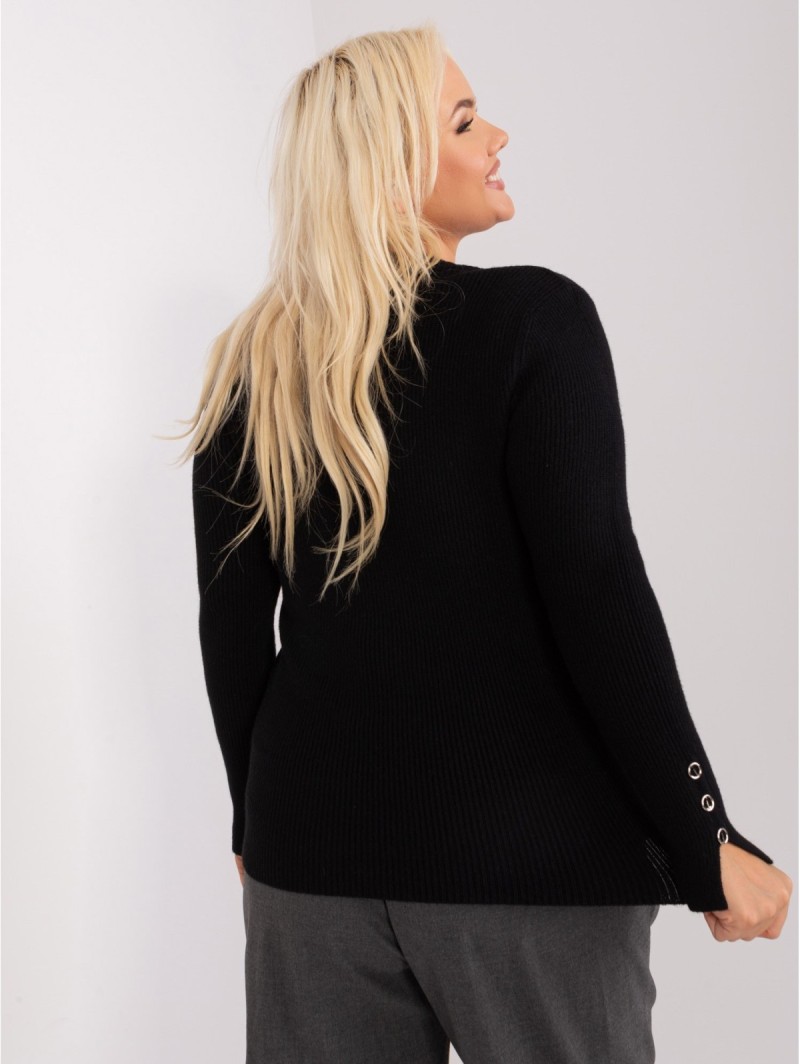 Viskozinis stulpelių rašto megztinis