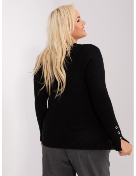 Viskozinis stulpelių rašto megztinis