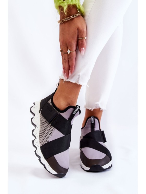 Women's Sneakers Big Star KK274546 Grey-Black 2