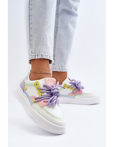 Women's Eco Leather Sneakers Multicolor Avanalis