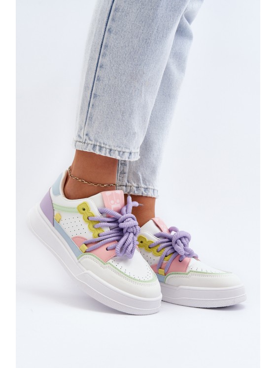 Women's Eco Leather Sneakers Multicolor Avanalis 2