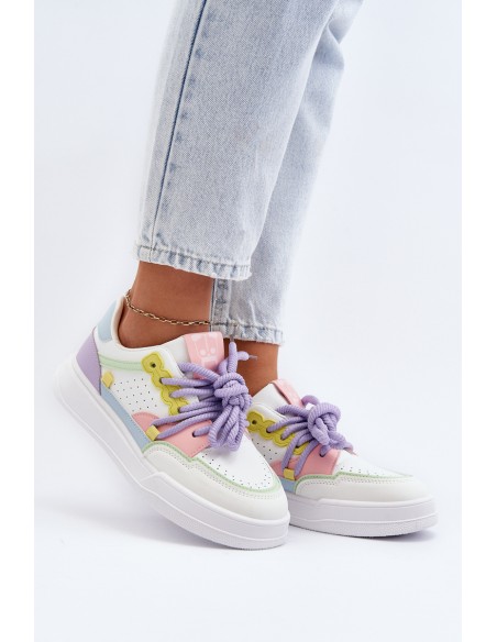 Women's Eco Leather Sneakers Multicolor Avanalis