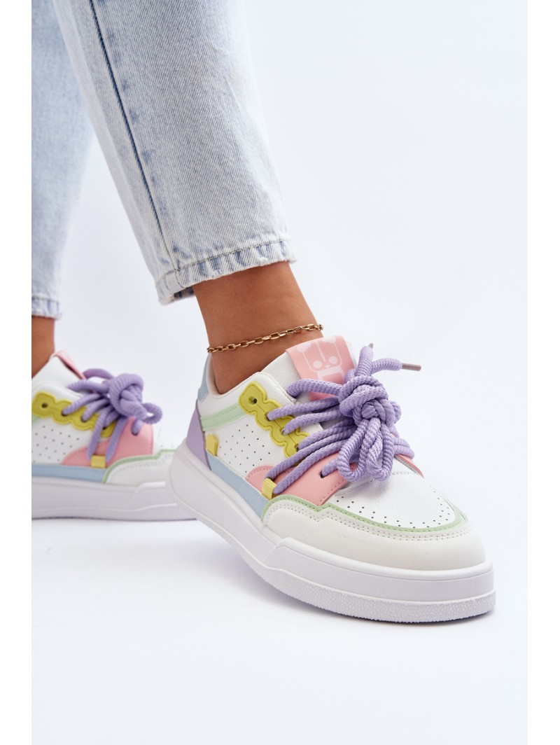 Women's Eco Leather Sneakers Multicolor Avanalis