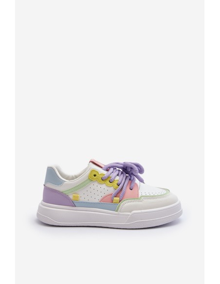 Women's Eco Leather Sneakers Multicolor Avanalis