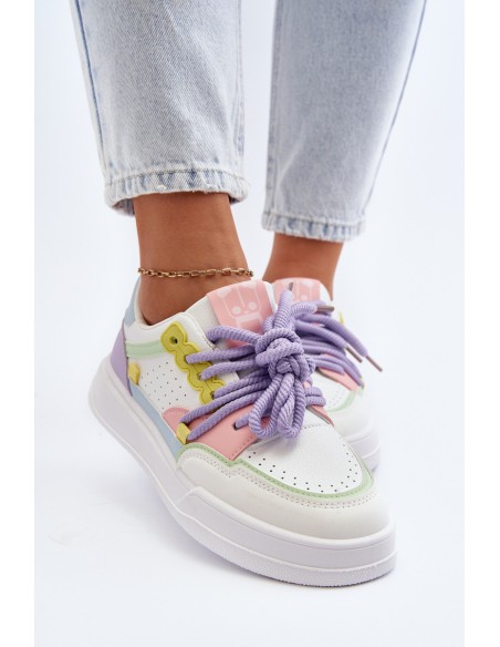 Women's Eco Leather Sneakers Multicolor Avanalis