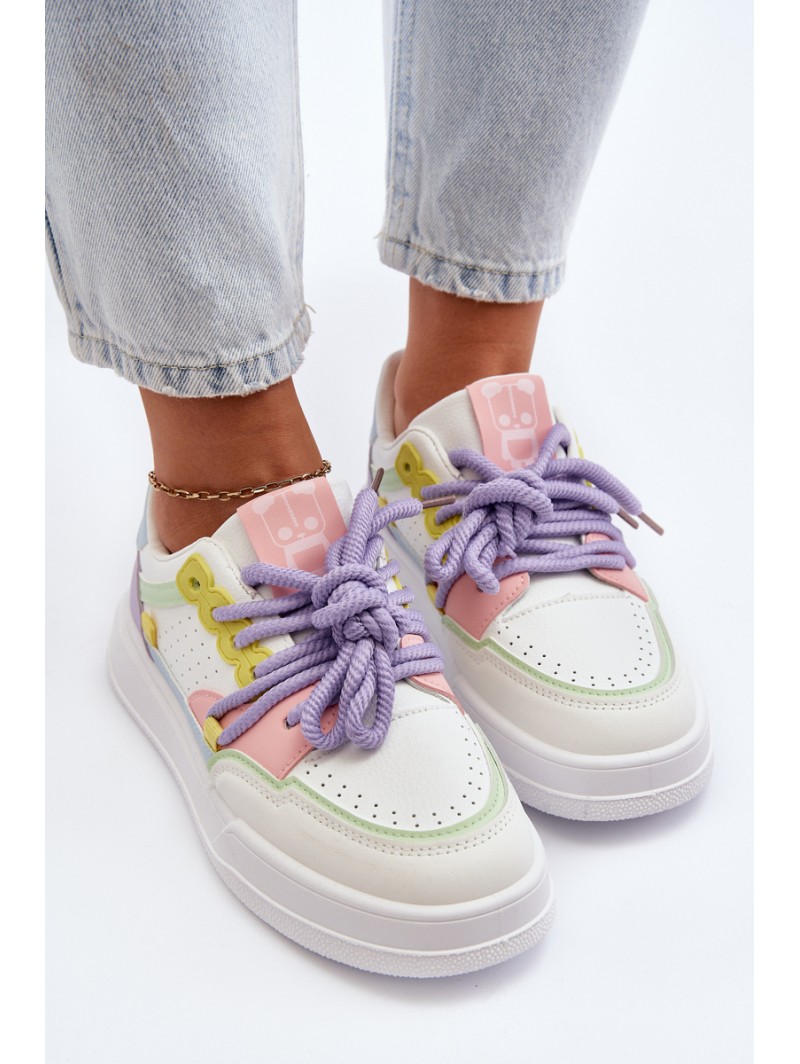 Women's Eco Leather Sneakers Multicolor Avanalis