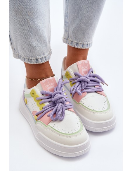 Women's Eco Leather Sneakers Multicolor Avanalis