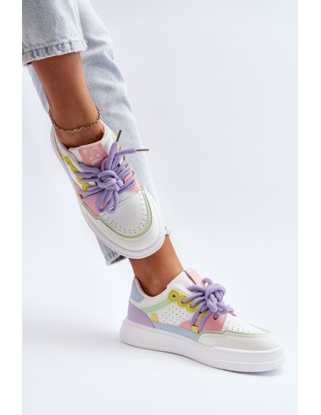 Women's Eco Leather Sneakers Multicolor Avanalis