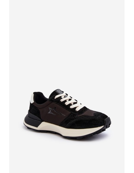 Women's Leather Sneakers Big Star NN274963 Black