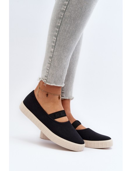 Women's Slip-on Sneakers Big Star LL274200 Black
