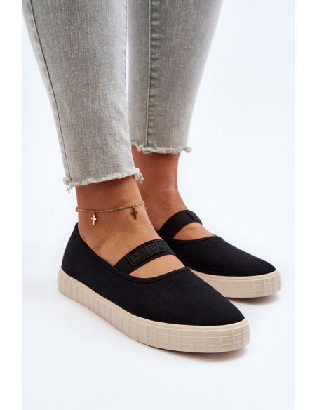 Women's Slip-on Sneakers Big Star LL274200 Black