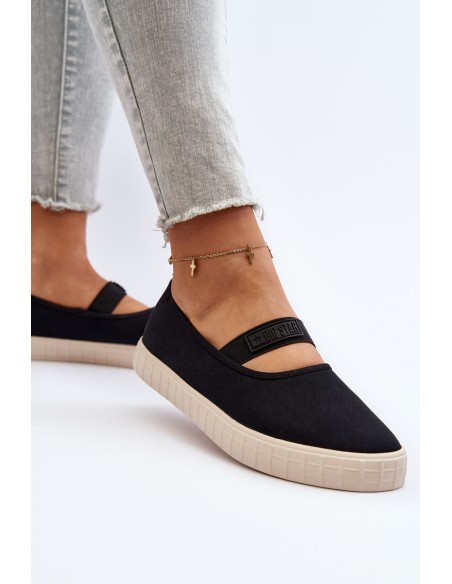 Women's Slip-on Sneakers Big Star LL274200 Black