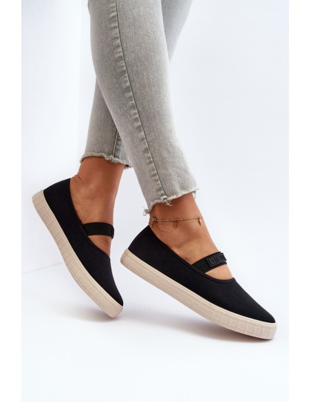 Women's Slip-on Sneakers Big Star LL274200 Black