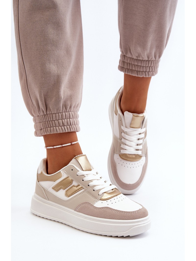 Women's Low Sneakers Beige Regines