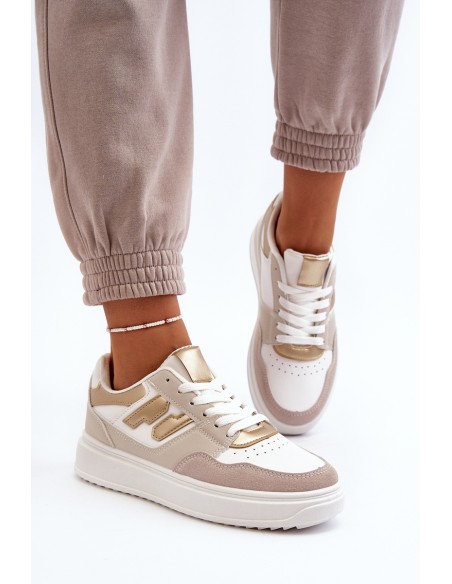 Women's Low Sneakers Beige Regines