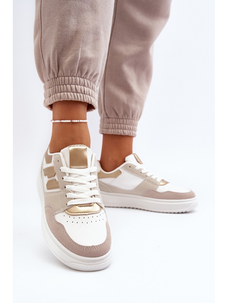 Women's Low Sneakers Beige Regines