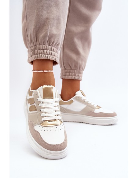 Women's Low Sneakers Beige Regines