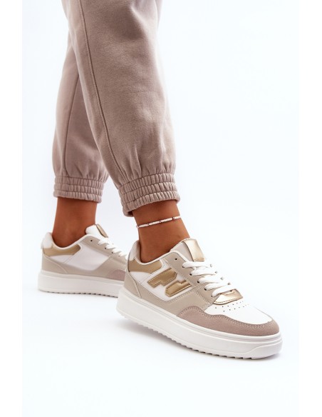 Women's Low Sneakers Beige Regines