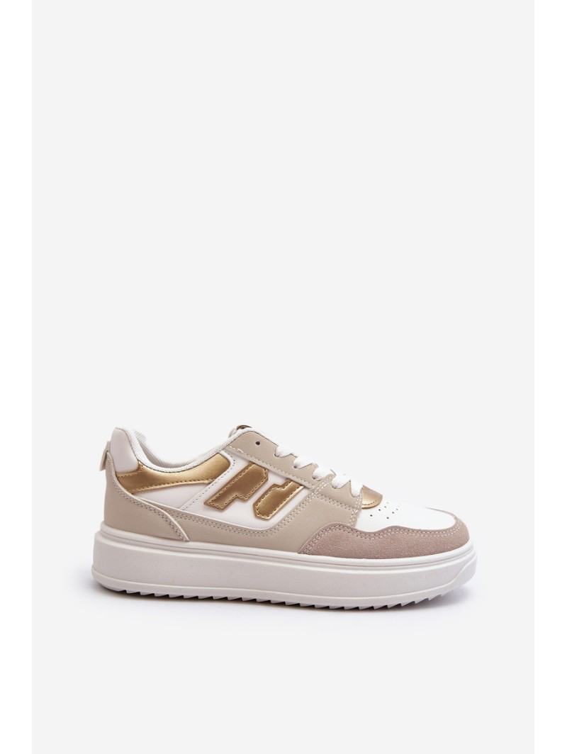 Women's Low Sneakers Beige Regines