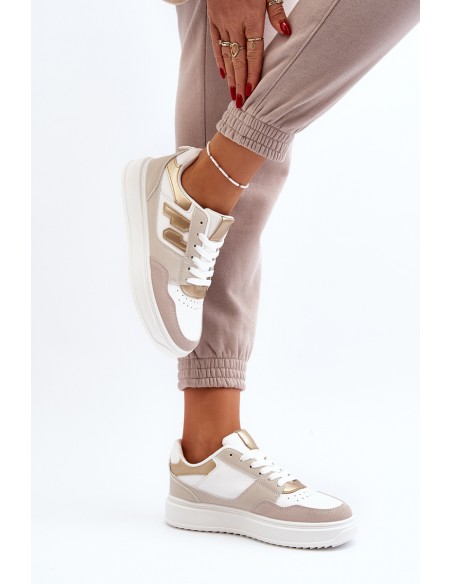 Women's Low Sneakers Beige Regines