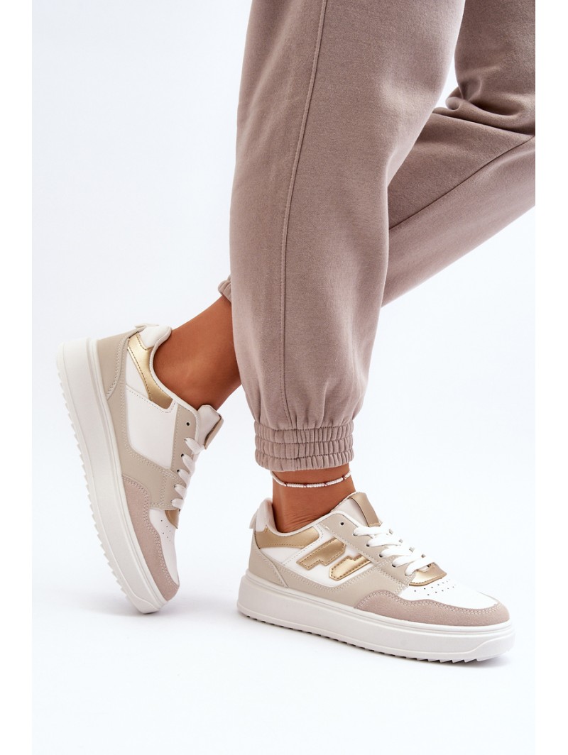 Women's Low Sneakers Beige Regines