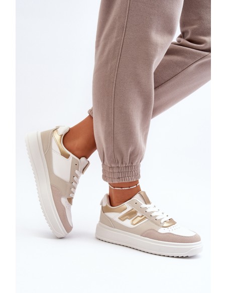 Women's Low Sneakers Beige Regines