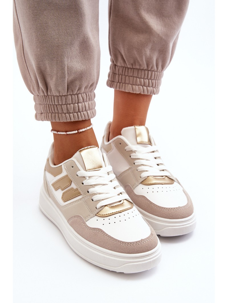 Women's Low Sneakers Beige Regines