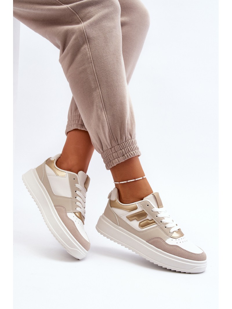 Women's Low Sneakers Beige Regines