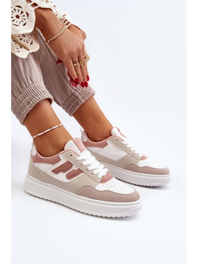 Women's Low Sneakers Beige Regines