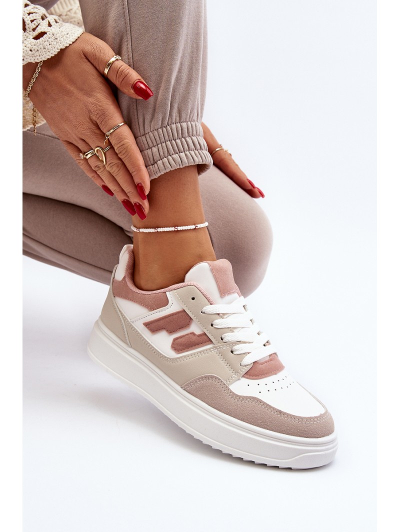 Women's Low Sneakers Beige Regines
