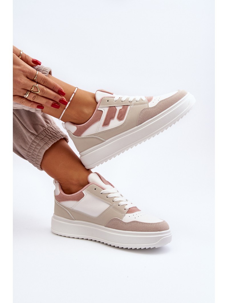 Women's Low Sneakers Beige Regines