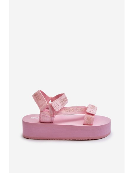 Women's Platform Sandals Big Star NN274A529 Pink