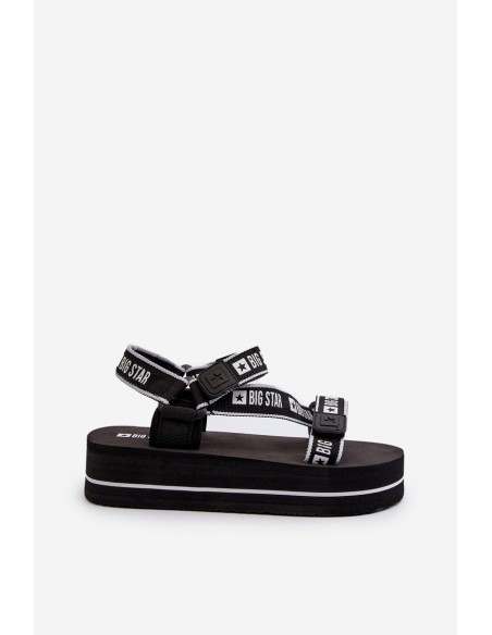 Women's Platform Sandals Big Star NN274A525 Black