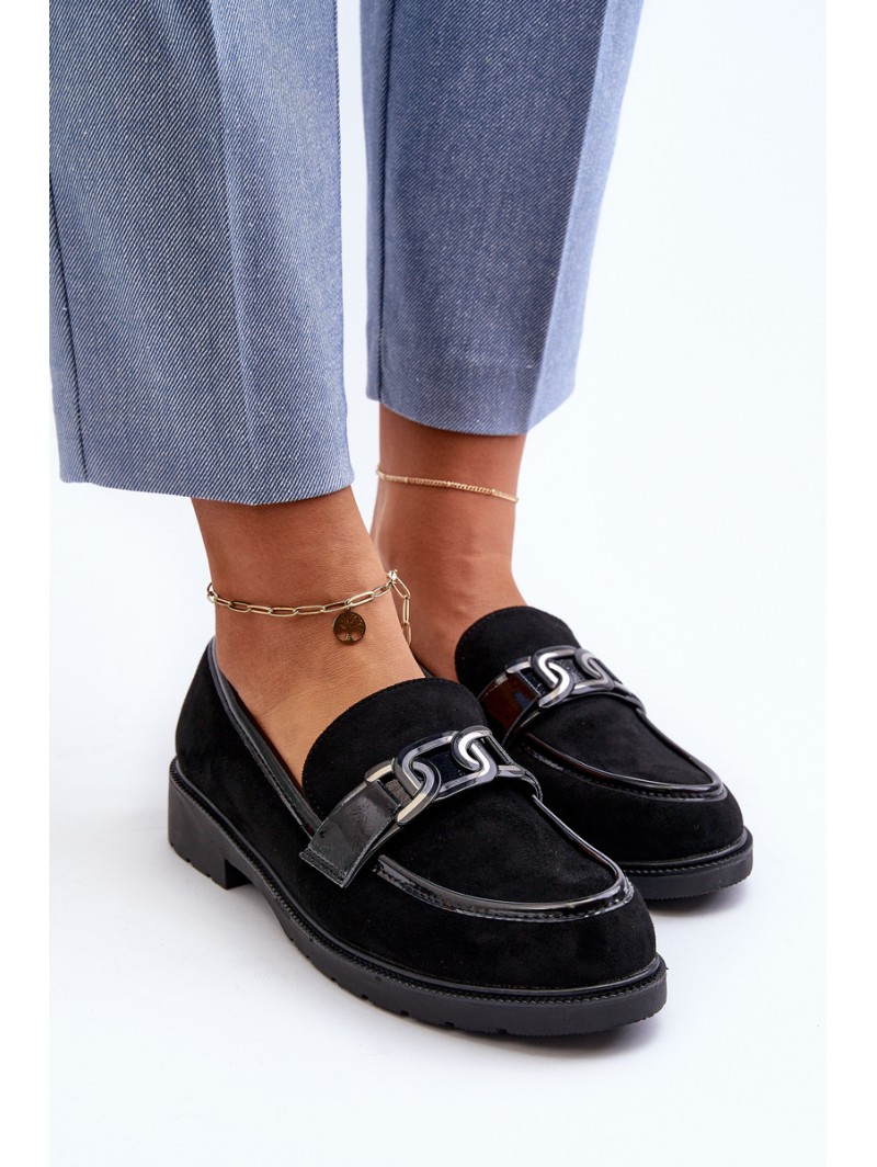 Women's Suede Moccasins S.Barski HY3350A