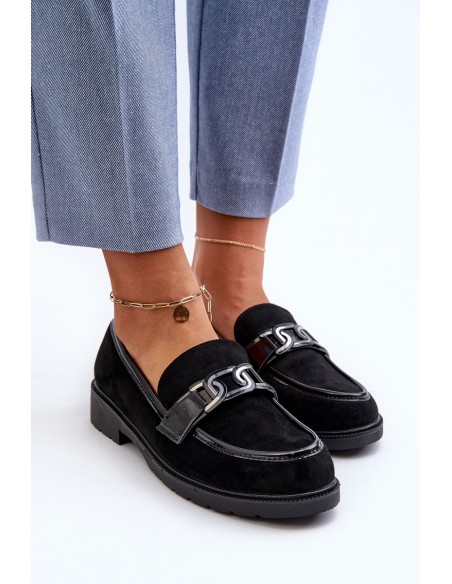 Women's Suede Moccasins S.Barski HY3350A