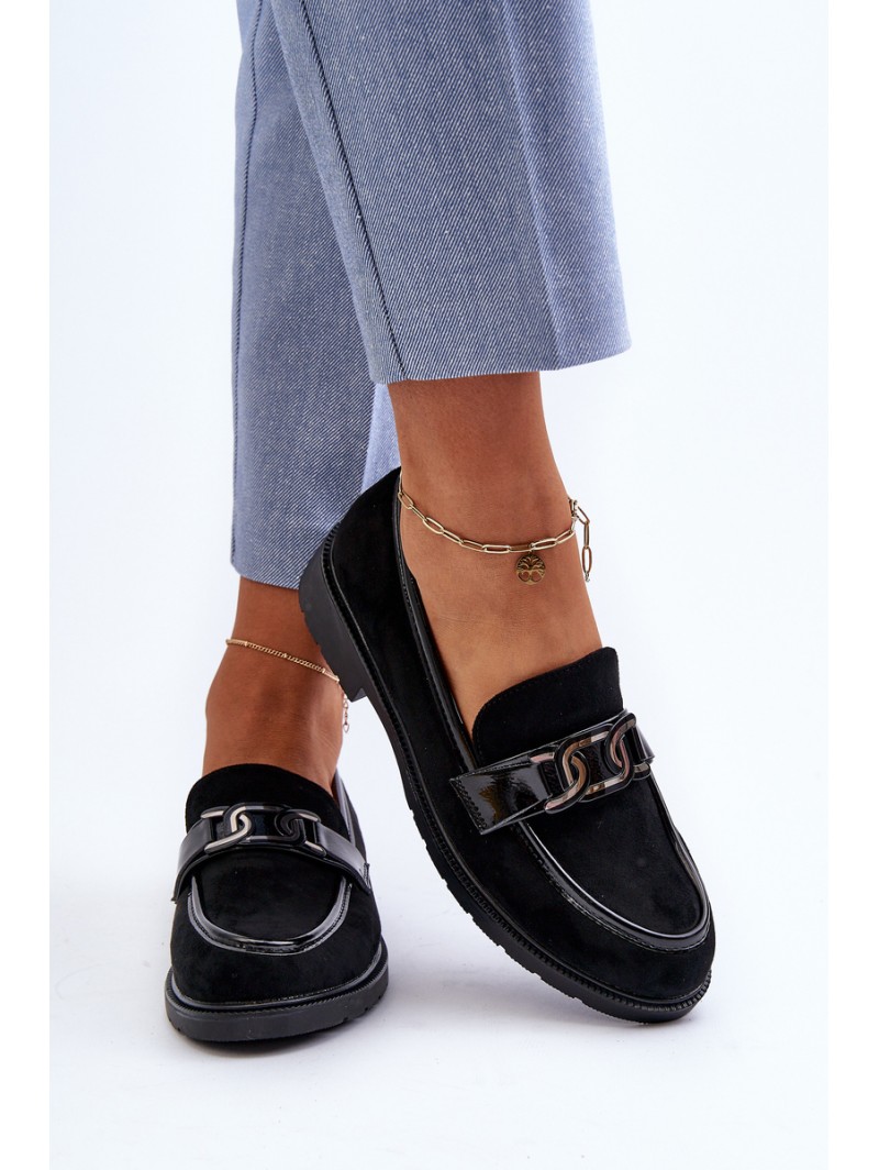 Women's Suede Moccasins S.Barski HY3350A