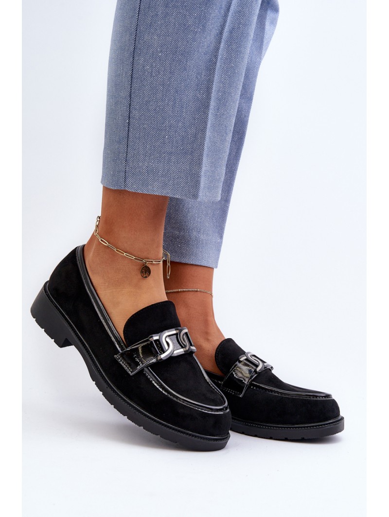 Women's Suede Moccasins S.Barski HY3350A