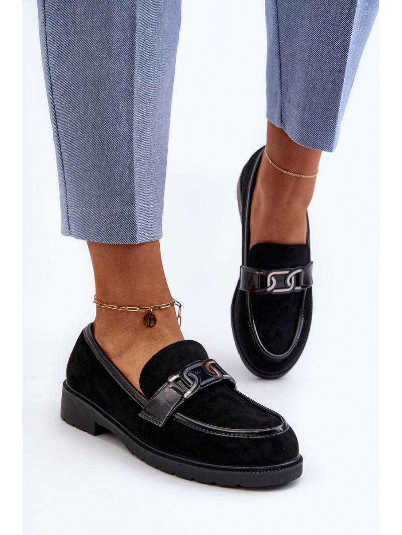 Women's Suede Moccasins S.Barski HY3350A