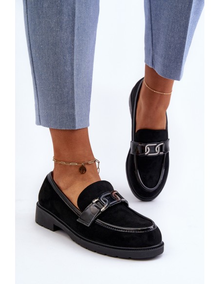 Women's Suede Moccasins S.Barski HY3350A