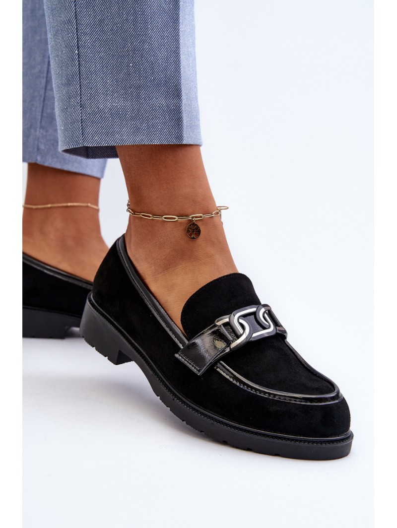 Women's Suede Moccasins S.Barski HY3350A
