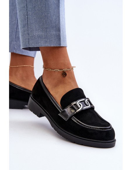 Women's Suede Moccasins S.Barski HY3350A