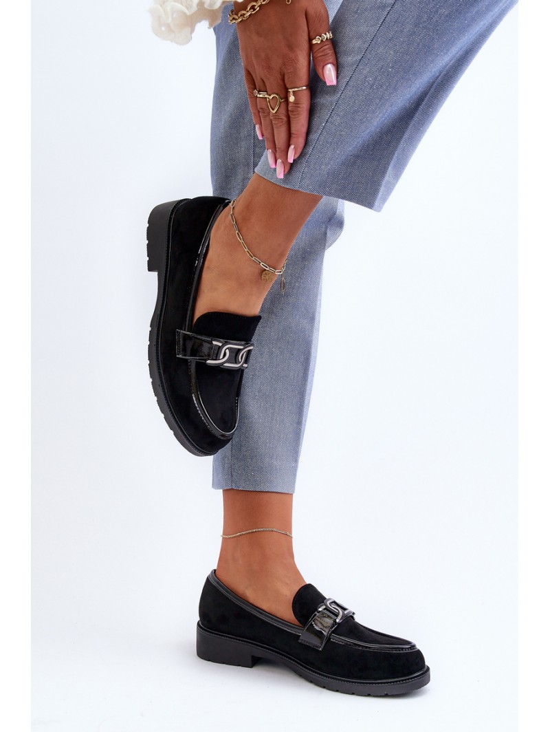 Women's Suede Moccasins S.Barski HY3350A