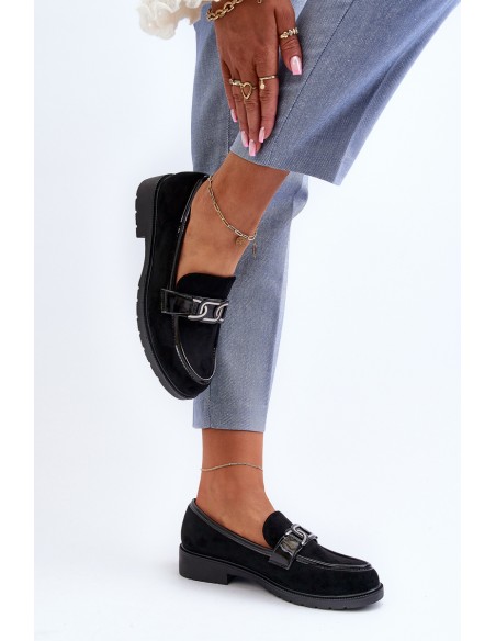 Women's Suede Moccasins S.Barski HY3350A
