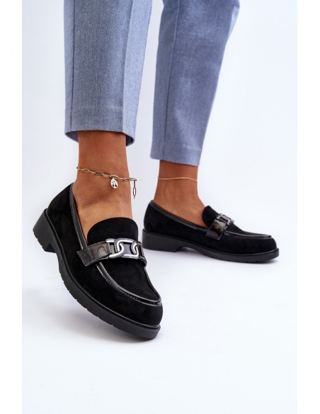 Women's Suede Moccasins S.Barski HY3350A